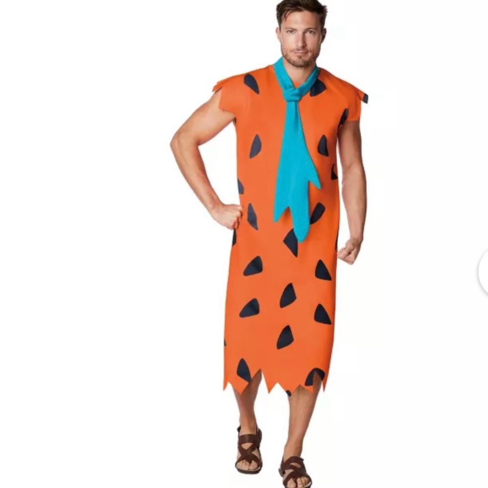 Adult Fred Flintstone Costume OS